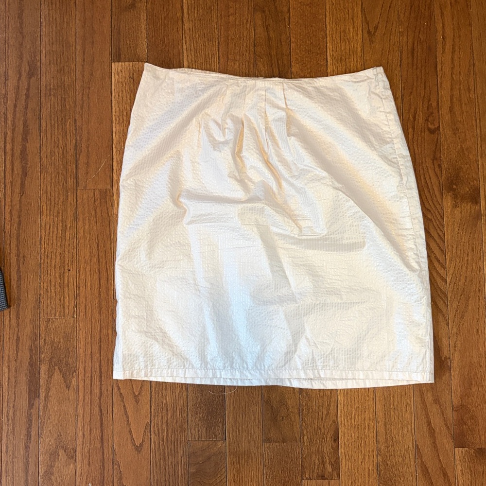 Shimmering White Skirt by Purple Hearts